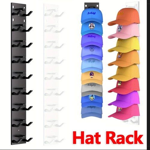 Baseball cap rack wall mounted - cap,