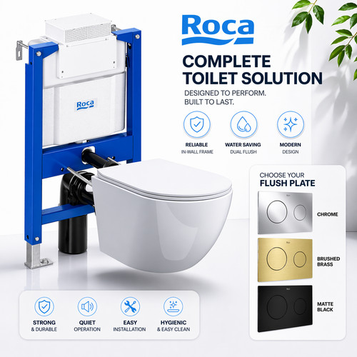 Wall hung toilet - toilet, roca