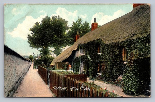 Postcard hampshire andover - postcard,