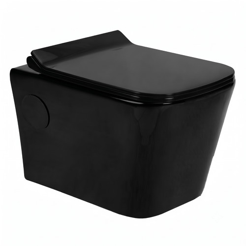 Italia black modern round wall - italia,