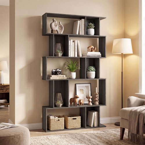 Shaped decorative display - s-shaped,