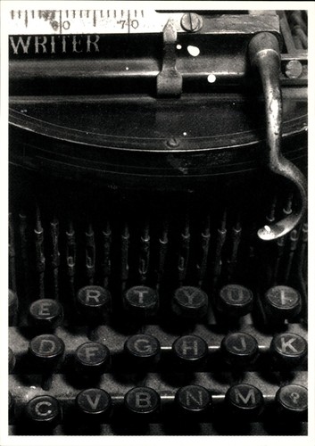 Antique typewriter close - antique,