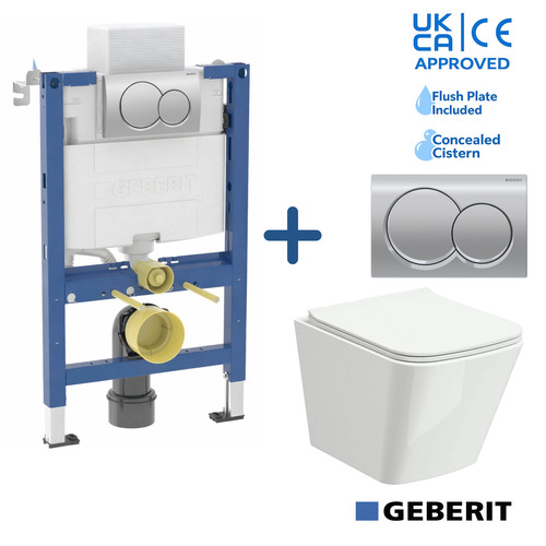 Wall hung toilet - hung, pan