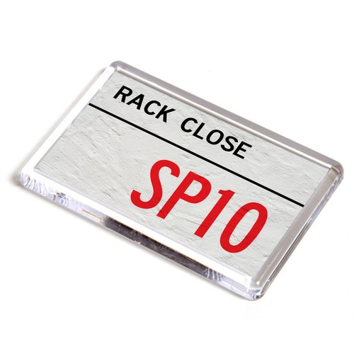 Fridge magnet rack close - fridge,