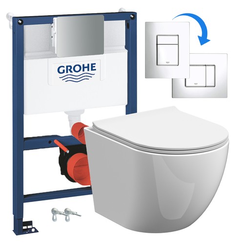Wall hung toilet - toilet, pan